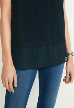 Next Damen LONGLINE LAYER - Strickpullover - Navy Blue -Next Verkäufe 2022 e267273a99a24af29aa2b65bce81da20