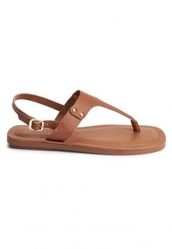 Next Damen TOE POST - Zehentrenner - Tan Brown