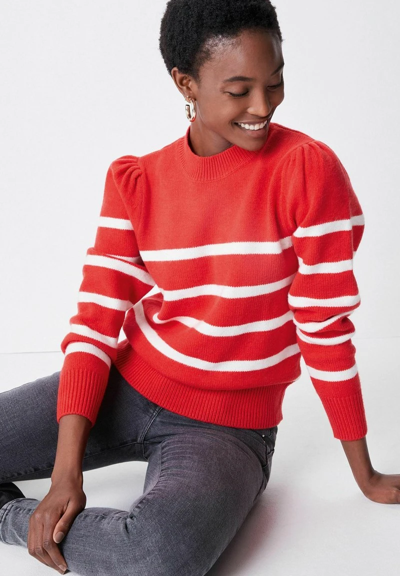 Next VOLUME SLEEVE - Strickpullover - Red | Damen 4 Next VOLUME SLEEVE - Strickpullover - Red | Damen – Bild 4
