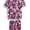 Next Kinder UNICORN OVERSIZED SET - Shorts - Purple