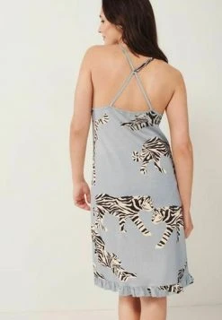 Next Damen 2 PACK - Nachthemd - Grey Tiger -Next Verkäufe 2022 e3439fb5dbf34242a8bd43ca37ec10ad