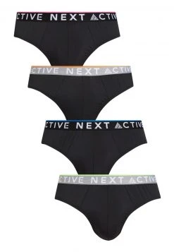 Next Herren ACTIVE SPORTS FOUR PACK - Slip - Black
