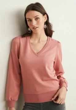 Next Damen PUFF SLEEVE - Sweatshirt - Blush Pink
