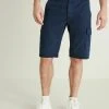 Next Herren LAUNDERED - Shorts - Navy Blue