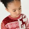 Next Kinder CHRISTMAS - Strickpullover - Pink