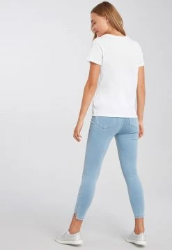 Next Damen T-Shirt Basic - White -Next Verkäufe 2022 e4c36589f76e48f4936548abdf35dc9c