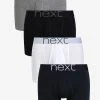 Next Herren A-FRONTS 4 PACK - Boxershorts - Black