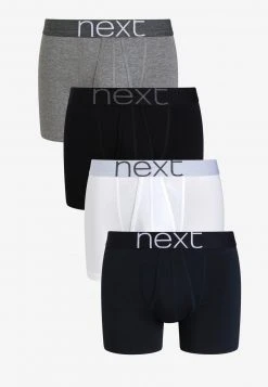 Next Herren A-FRONTS 4 PACK - Boxershorts - Black