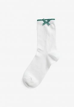Next 5 PACK - Socken - White/green | Kinder -Next Verkäufe 2022 e4fd91f2c9754ca79e10b16aabd76f27