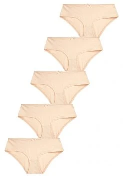 Next Damen 5 PACK - Slip - Beige -Next Verkäufe 2022 e53617885c8f47c1b5b25e160b881eb5