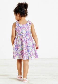 Next Kinder TIE SHOULDER JERSEY - Freizeitkleid - Lilac Purple Animal Print -Next Verkäufe 2022 e57c68a687b842fc9c35de9df6434ed8