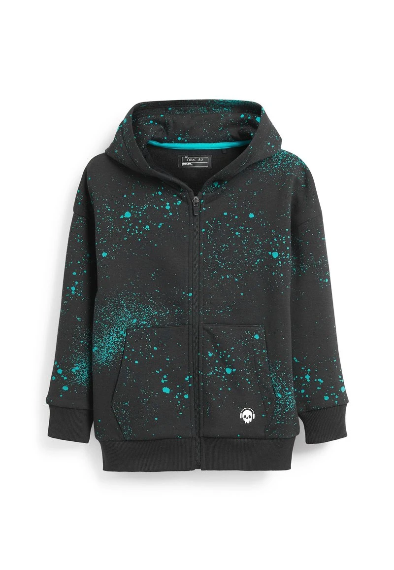 Next Kinder PAINT SPLAT - Sweatjacke - Blue/black 6 Next Kinder PAINT SPLAT - Sweatjacke - Blue/black – Bild 6
