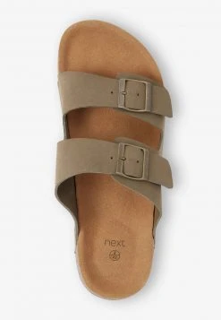 Next Herren BROWN TWO BUCKLE SANDAL - Hausschuh - Taupe -Next Verkäufe 2022 e5aafd9a4eee443dba211e40ad5dd255