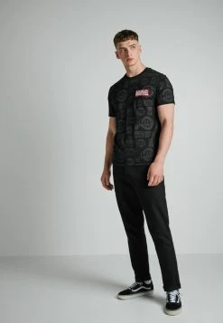 Next Herren TV AND FILM LICENCE - T-Shirt Print - Black