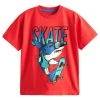 Next SHORT SLEEVE GRAPHIC (3-16YRS) - T-Shirt Print - Red Skateboard Shark | Kinder