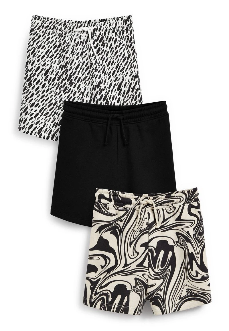 Next Kinder 3 PACK - Shorts - Black Marble Spot 1 Next Kinder 3 PACK - Shorts - Black Marble Spot