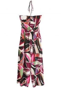 Next Damen RUCHED HALTER - Jumpsuit - Pink Print -Next Verkäufe 2022 e644bc2ab395403986b4ef386a9a6e26