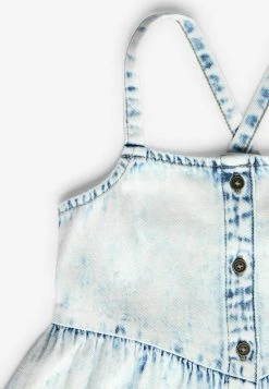 Next Kinder BUTTON - Freizeitkleid - Blue Denim -Next Verkäufe 2022 e67b88be2c5c455b8aa88cb5eee30055