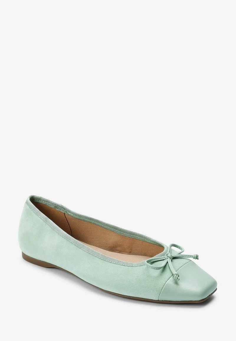 Next Damen FOREVER COMFORT SQUARE TOE - Klassischer Ballerina - Mint Green 3 Next Damen FOREVER COMFORT SQUARE TOE - Klassischer Ballerina - Mint Green – Bild 3
