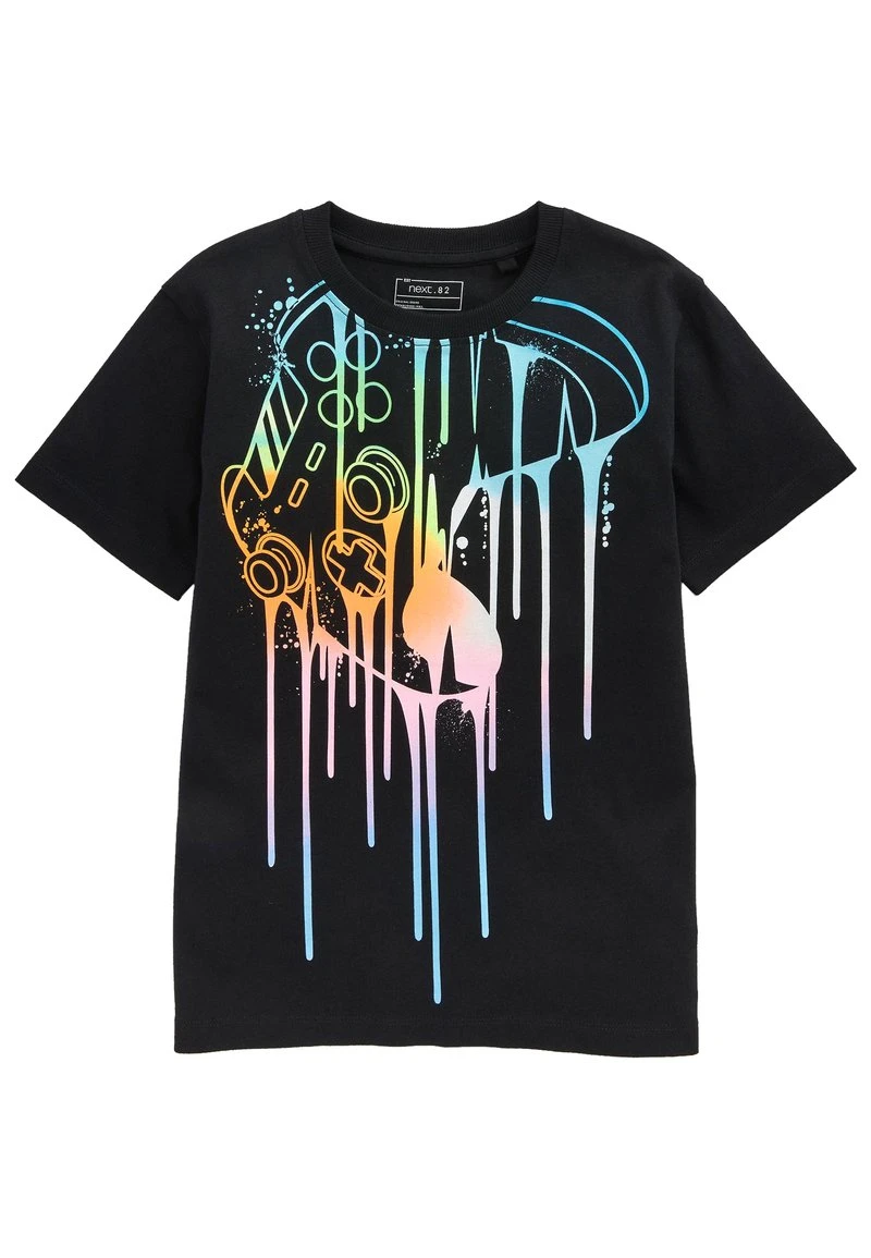 Next T-Shirt Print - Black | Kinder 1 Next T-Shirt Print - Black | Kinder