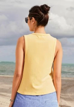 Next Damen Top - Yellow -Next Verkäufe 2022 e7057f95411b4099bc8cd3ed063c0f8f