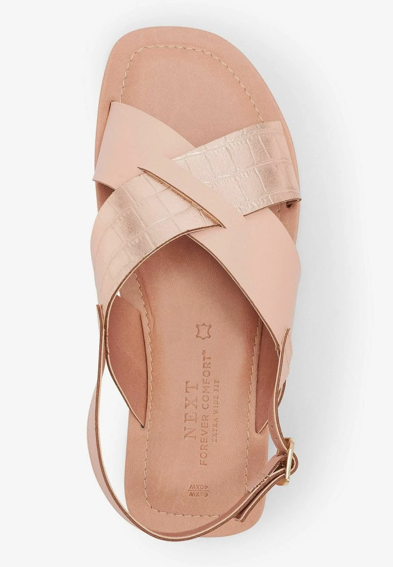Next Damen FOREVER COMFORT CROSSOVER - Riemensandalette - Rose Gold 3 Next Damen FOREVER COMFORT CROSSOVER - Riemensandalette - Rose Gold – Bild 3