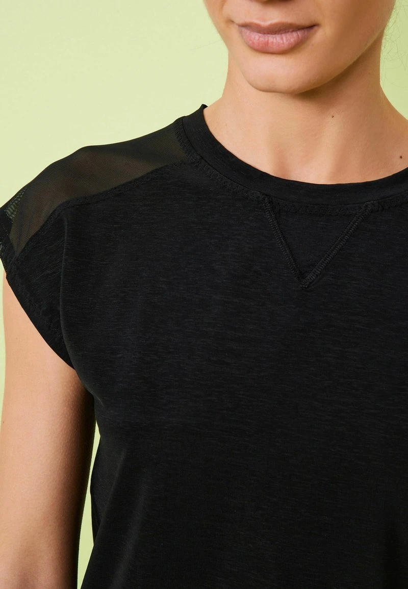 Next T-Shirt Basic - Black | Damen 3 Next T-Shirt Basic - Black | Damen – Bild 3
