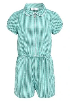 Next Kinder GINGHAM - Jumpsuit - Green