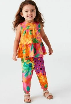 Next SET - Stoffhose - Tropical Floral | Kinder