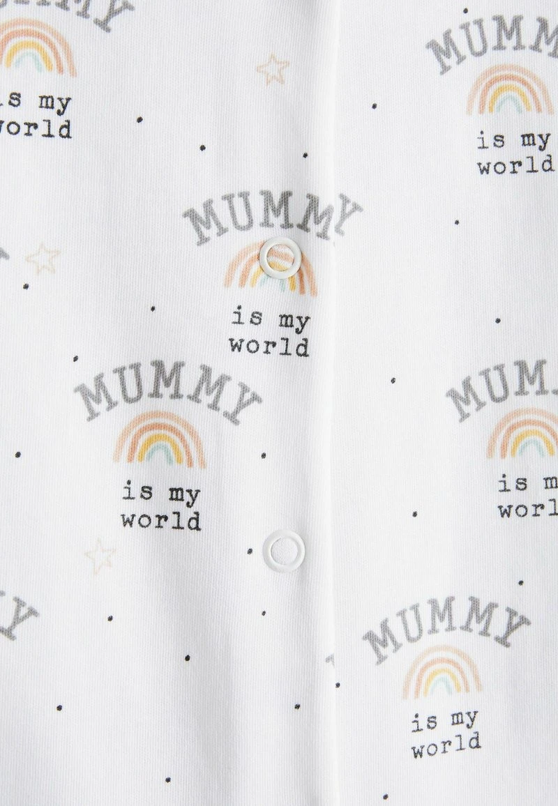 Next Unisex Jumpsuit - Cream Mummy Rainbow 4 Next Unisex Jumpsuit - Cream Mummy Rainbow – Bild 4