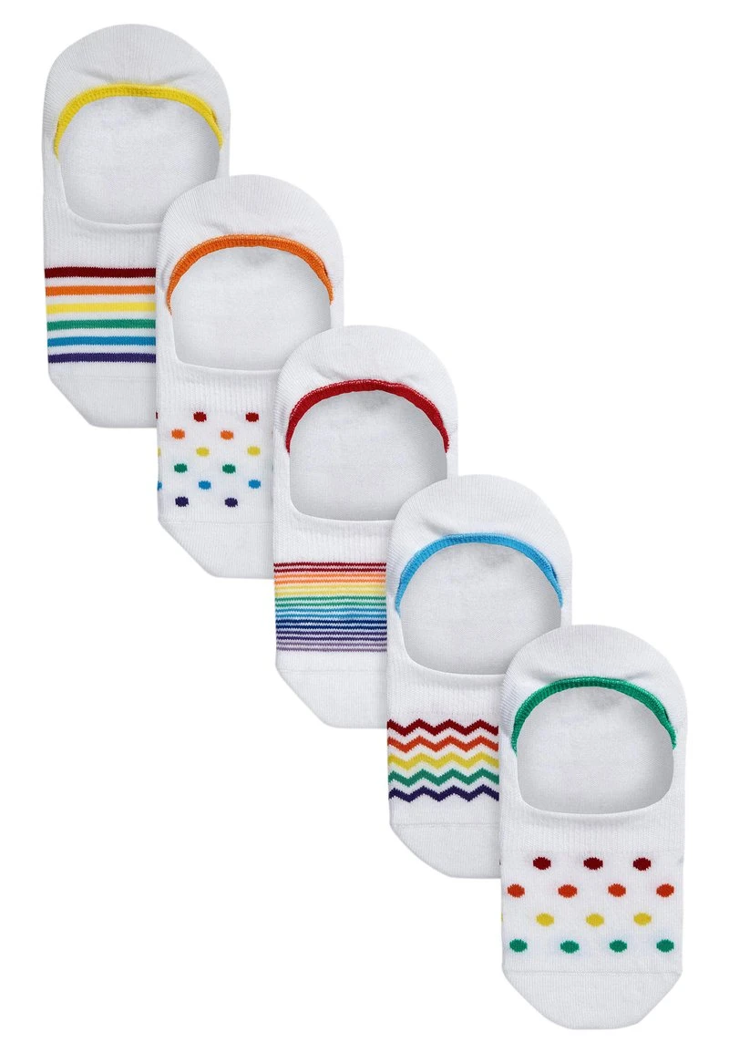 Next Damen FIVE PACK - Füßlinge - Multi-coloured 1 Next Damen FIVE PACK - Füßlinge - Multi-coloured