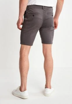 Next Herren SLIM FIT - Shorts - Charcoal Pleated -Next Verkäufe 2022 e89b70e48f5747879442a0e94c7f64bc