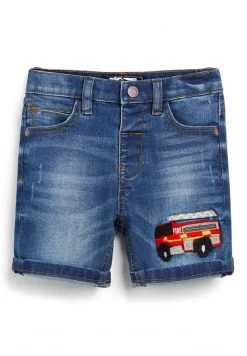 Next Kinder Jeans Shorts - Mid Blue Fire Engine -Next Verkäufe 2022 e8d894301ad345699fbf41c93c4fcb29