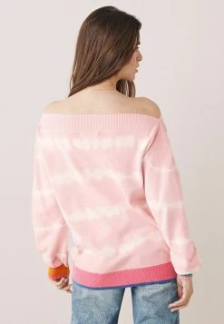 Next Damen TIE DYE - Strickpullover - Pink