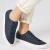 Next Damen NAVY BASEBALL LACE-UP - Sneaker Low - Blue