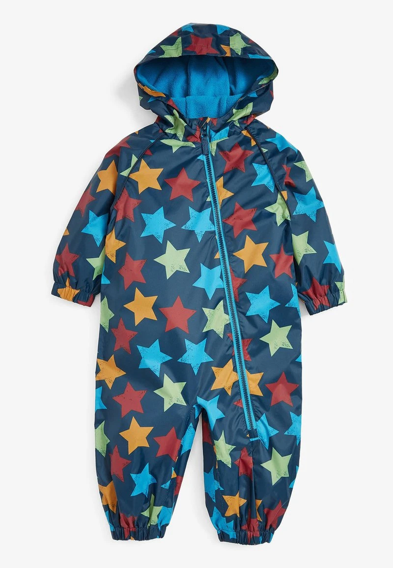 Next Kinder FLEECE LINED PUDDLESUIT - Jumpsuit - Dark Blue 1 Next Kinder FLEECE LINED PUDDLESUIT - Jumpsuit - Dark Blue