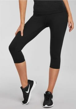 Next Damen CROPPED HIGH WAISTED - Leggings - Hosen - Black