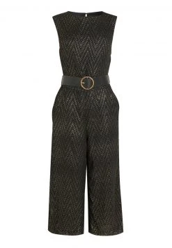 Next Damen METALLIC - Jumpsuit - Black -Next Verkäufe 2022 ea0f510ddc394d8985cde82fad50cd73