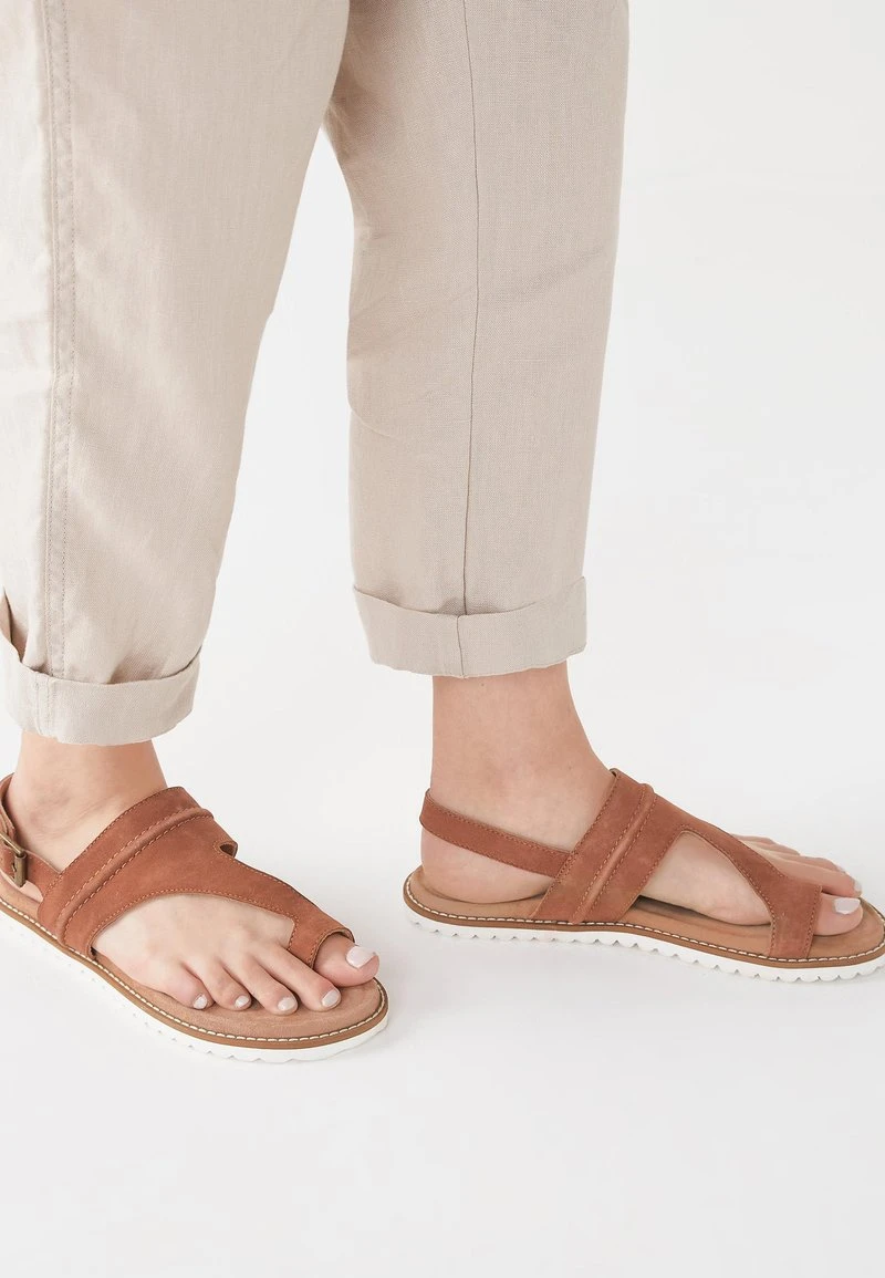 Next Damen Zehentrenner - Tan 1 Next Damen Zehentrenner - Tan