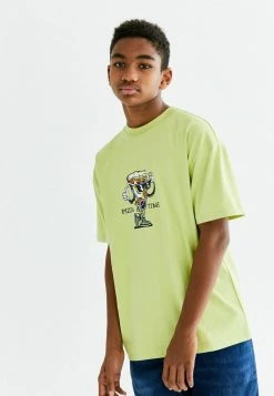 Next Kinder GRAPHIC - T-Shirt Print - Yellow Pizza Time -Next Verkäufe 2022 ea2a89061d364809b55277f1b1d209d4