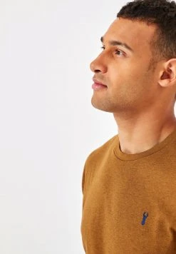 Next Herren REGULAR FIT STAG - T-Shirt Basic - Beige -Next Verkäufe 2022 eaa537ffcfcf41ddabd91c77c1793ded