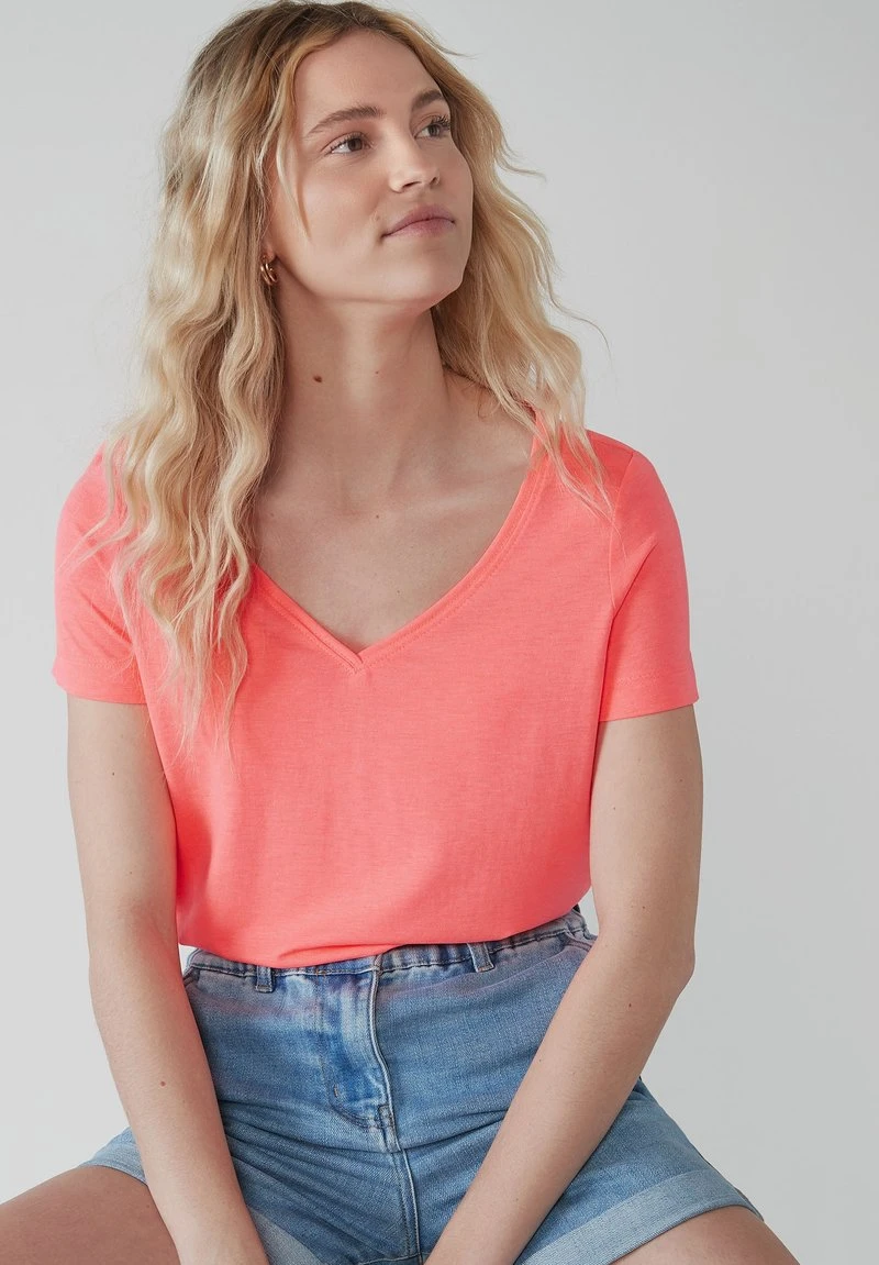 Next Damen SLOUCH - T-Shirt Basic - Pink 1 Next Damen SLOUCH - T-Shirt Basic - Pink