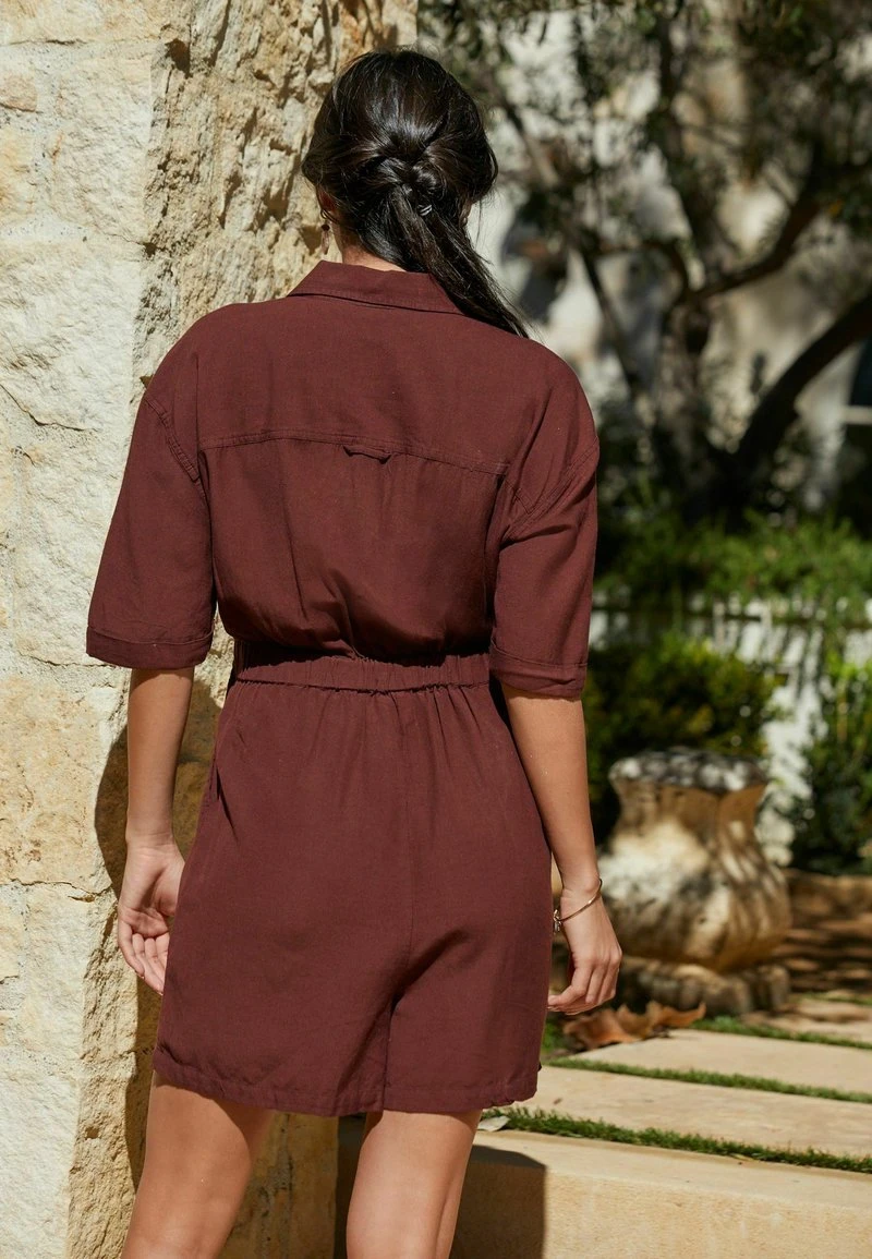 Next Damen MIX UTILITY - Jumpsuit - Brown 2 Next Damen MIX UTILITY - Jumpsuit - Brown – Bild 2