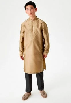 Next KURTA - Blusenkleid - Gold | Kinder