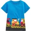 Next Kinder SHORT SLEEVE CHARACTER - T-Shirt Print - Blue Grey