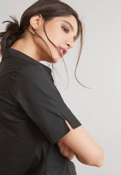 Next Damen Hemdbluse - Black -Next Verkäufe 2022 eba74561845347248907b0d674c9ae21