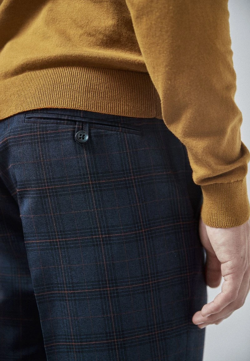 Next Herren REGULAR FIT CHECK - Chino - Blue 4 Next Herren REGULAR FIT CHECK - Chino - Blue – Bild 4