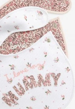 Next Kinder 2 PACK REGULAR - Lätzchen - White/beige -Next Verkäufe 2022 ebe3d42887a2455ea43847af66f1f570