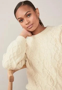 Next Damen Strickpullover - Off White -Next Verkäufe 2022 ec18ec4ae1b84babac588ac9e3ae2531