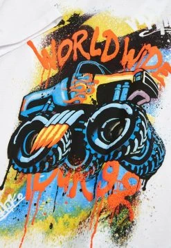 Next Kinder SHORT SLEEVE GRAPHIC - T-Shirt Print - White Monster Truck Graffiti -Next Verkäufe 2022 ec4c5229b84f42e78c66f79041fbbea1